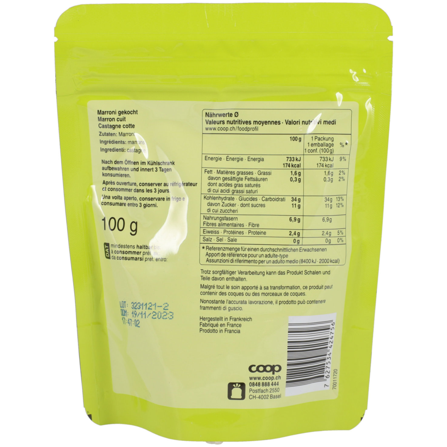 Marroni soft -