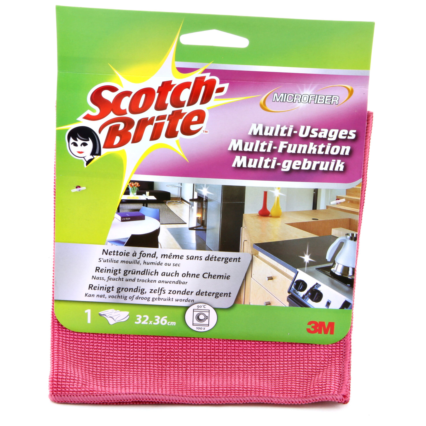 Scotch-Brite Mikrofasertuch Multifunktion