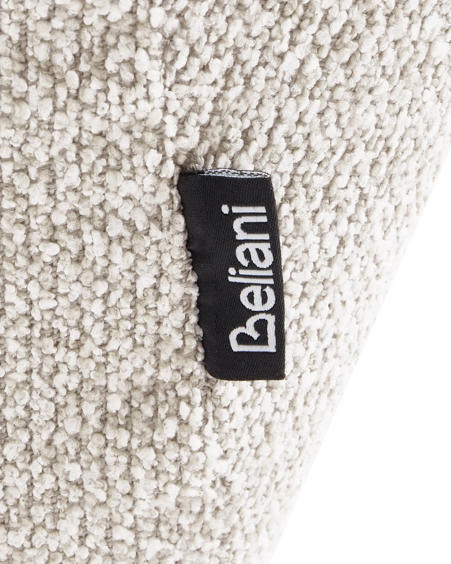 Draaifauteuil MOLLE II met voetenbank Stof Lichtbeige
