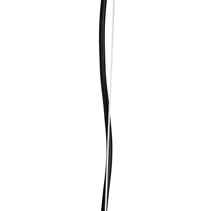 +Moderne hanglamp messing met smoke glas 50 cm - Ball