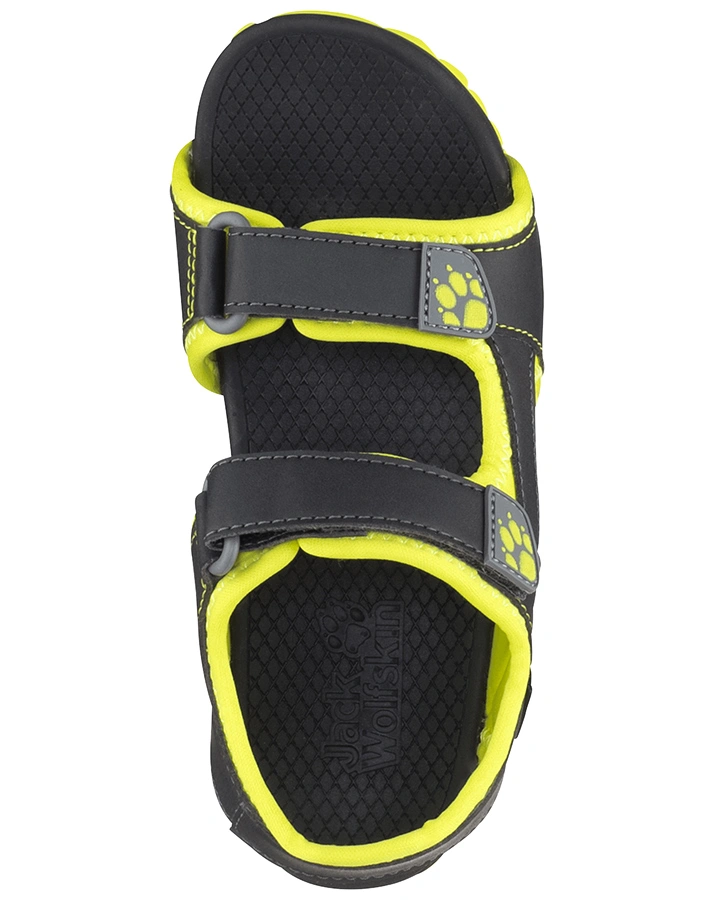 Trekking-Sandalen OUTFRESH DELUXE K in phantom/lime