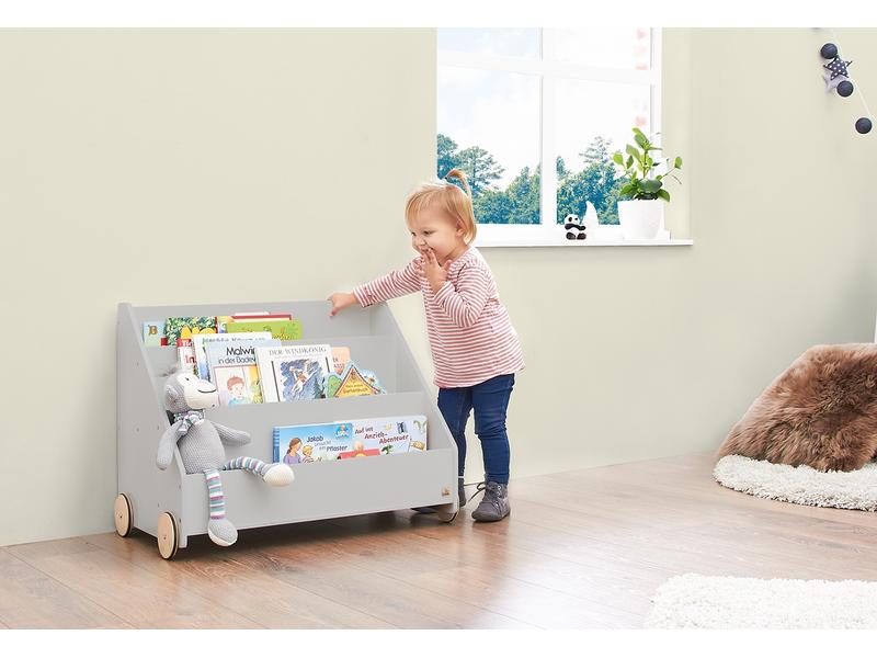 Pinolino Bücherregal Lasse Kinder-Bücherregal mit Rollen