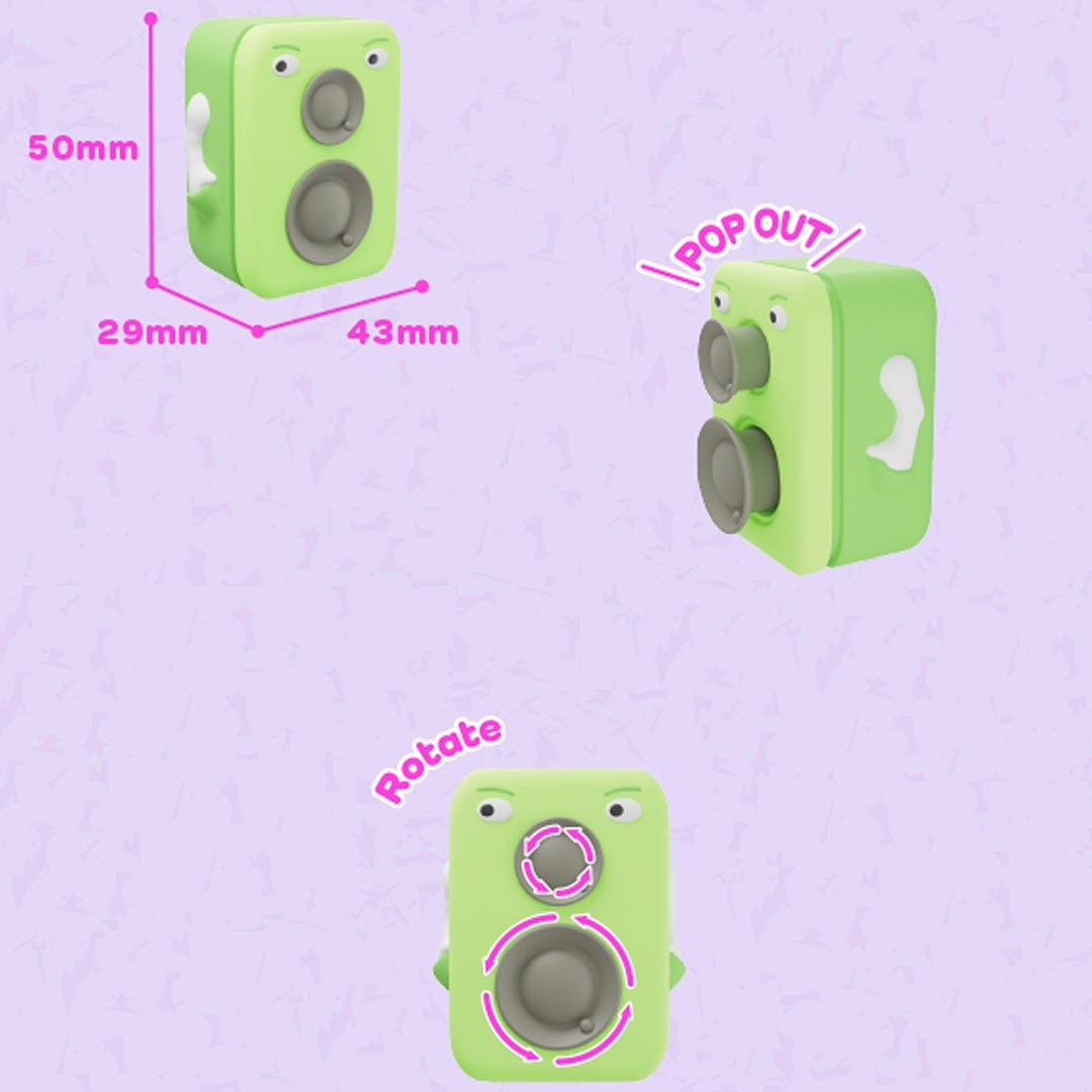 Fidget go friemelspeelgoed speaker