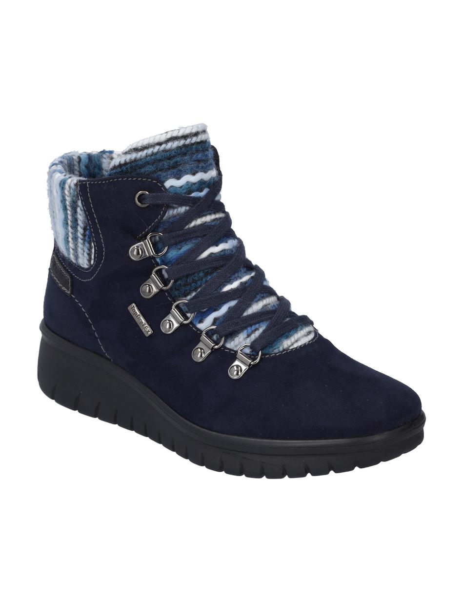 Stiefelette Calais 82, dunkelblau-k