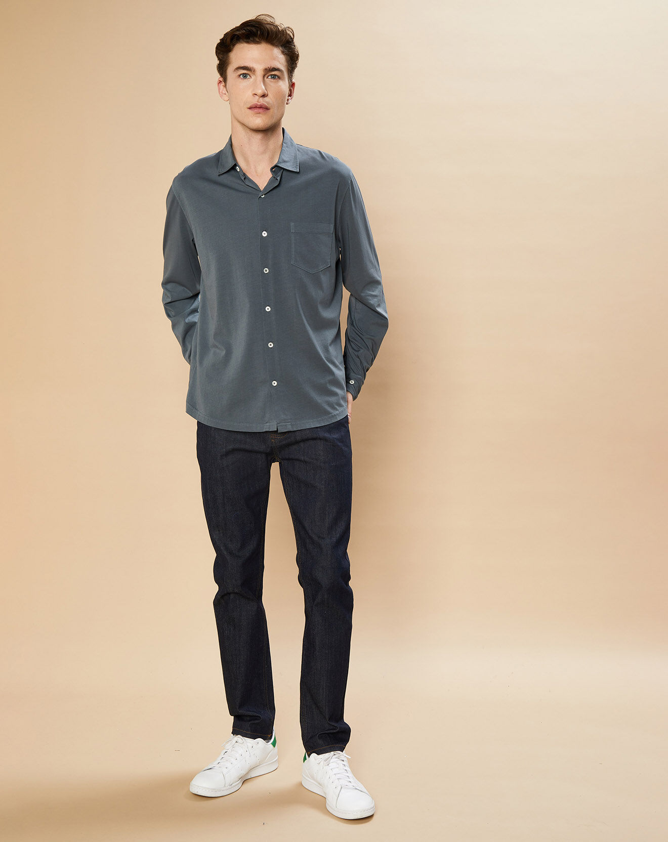 Hartford Chemise en Jersey thunder