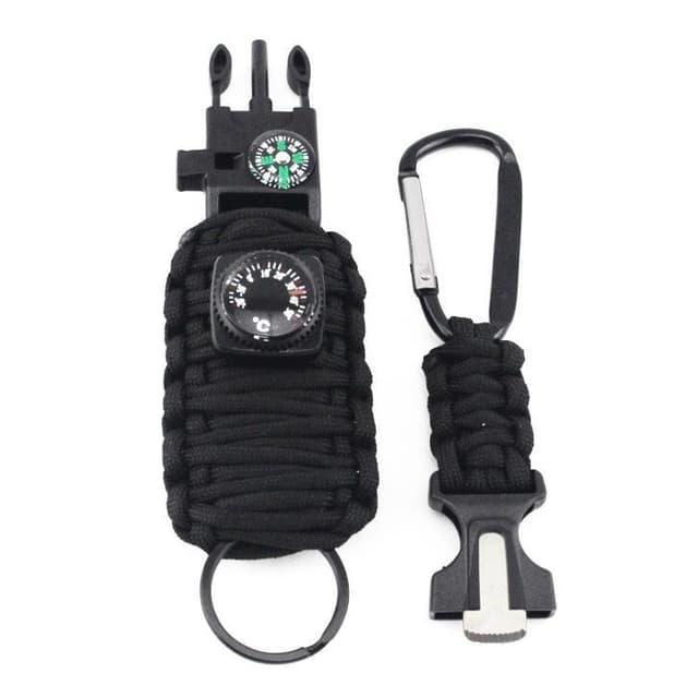 Survival kit med 12 tilbehør