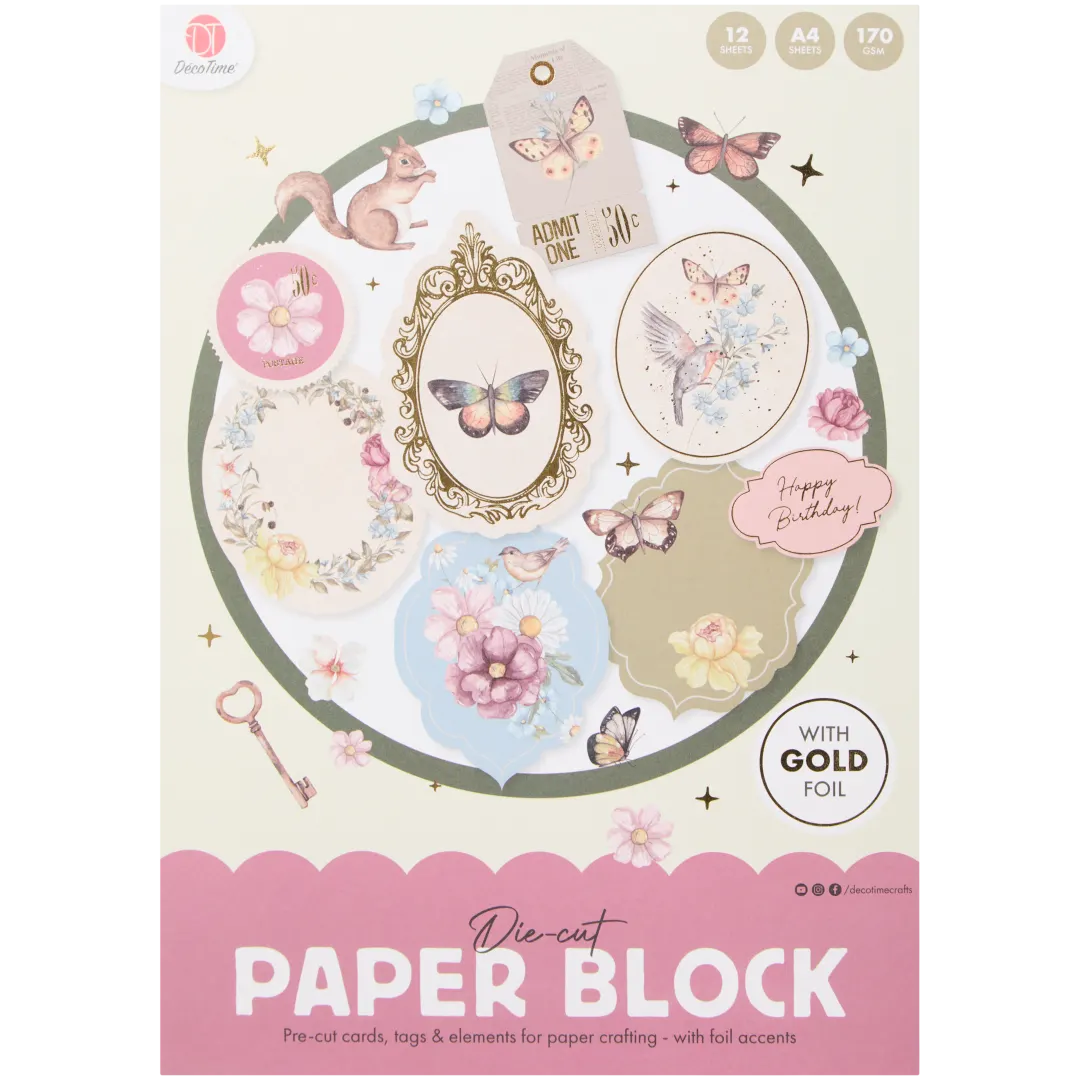 Bloc de papier créatif DécoTime