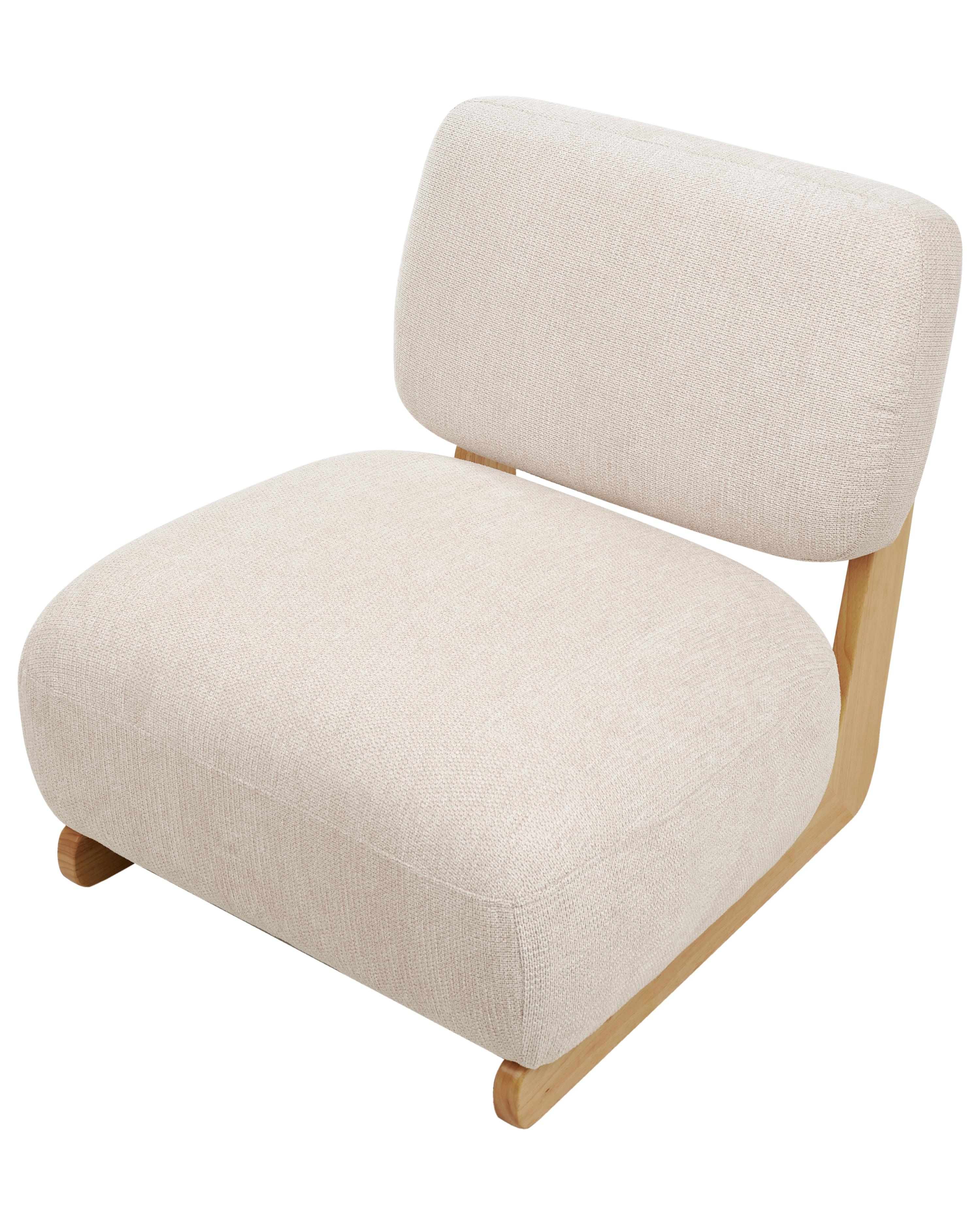 Fauteuil KOKKOLA Stof Lichtbeige