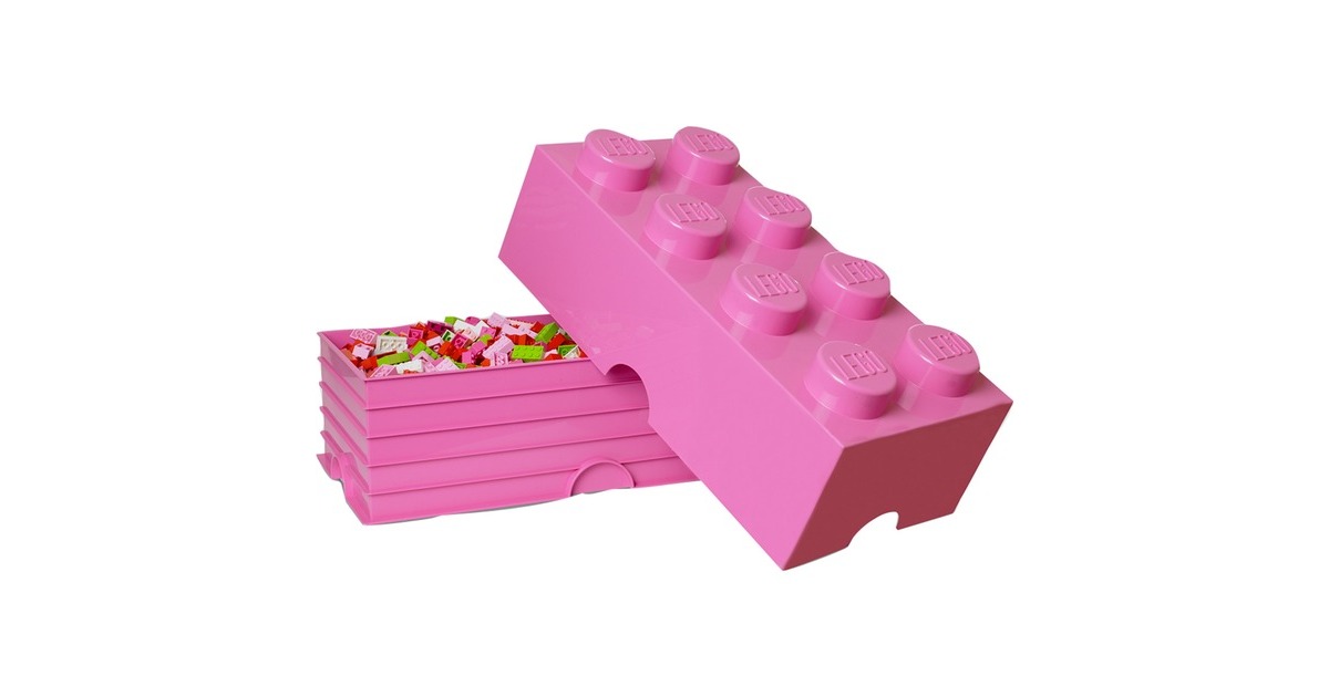 Room CopenhagenLEGO Storage Brick 8 Roze opbergdoos  (Pink)