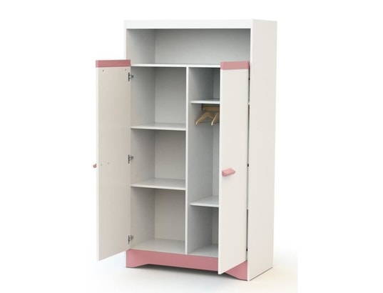 AT4 - Armoire enfant Cotillon armoire - rose