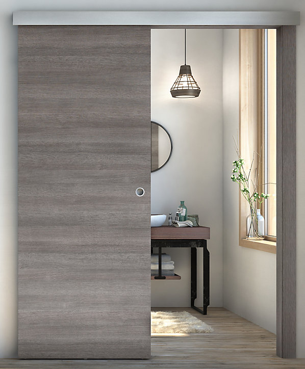 Coquille de tirage rond chrome satiné Ø48mm