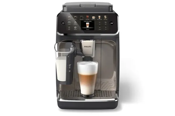 Philips Series 4400 EP4449 - Automatisk kaffemaskine med capuccinatore - 15 bar - black/spray painted panthera