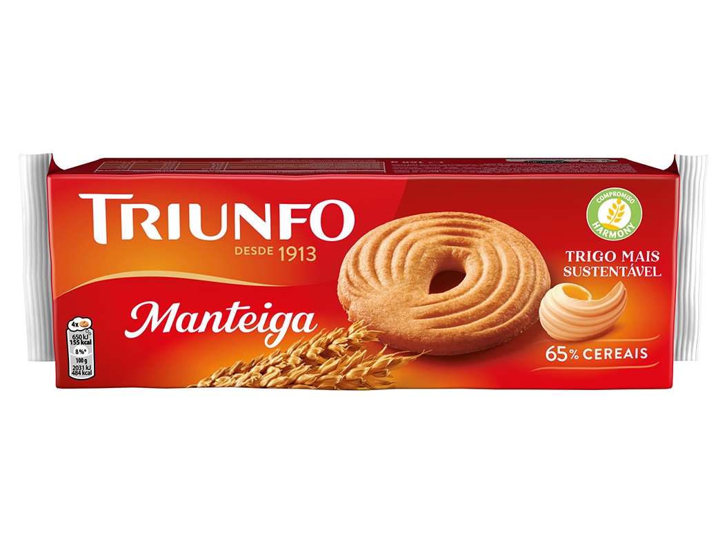 BOLACHA TRIUNFO MANTEIGA 168G