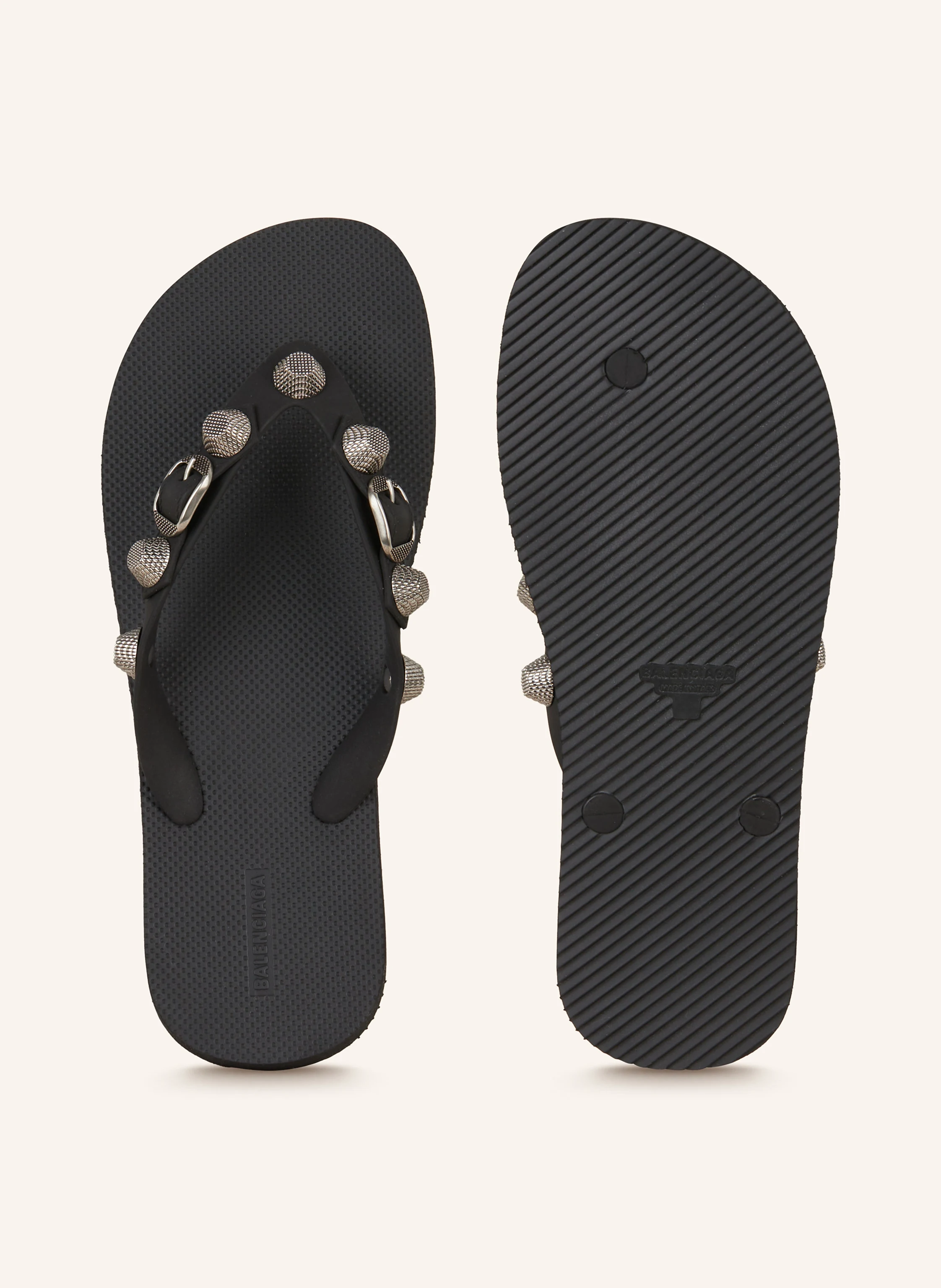 BALENCIAGA Zehentrenner CAGOLE mit Nieten