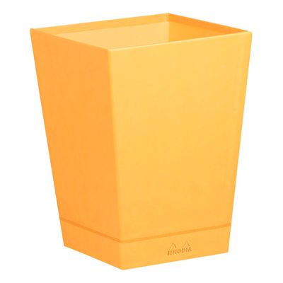RHODIA Rhodiarama - Corbeille à papier - orange - en polyuréthane