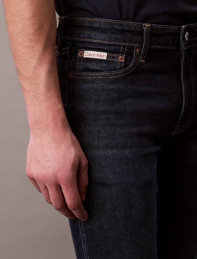 Calvin Klein Jeans Slim-fit-Jeans »SLIM REBEL SAPPHIRE JEAN« in dezenter Waschung