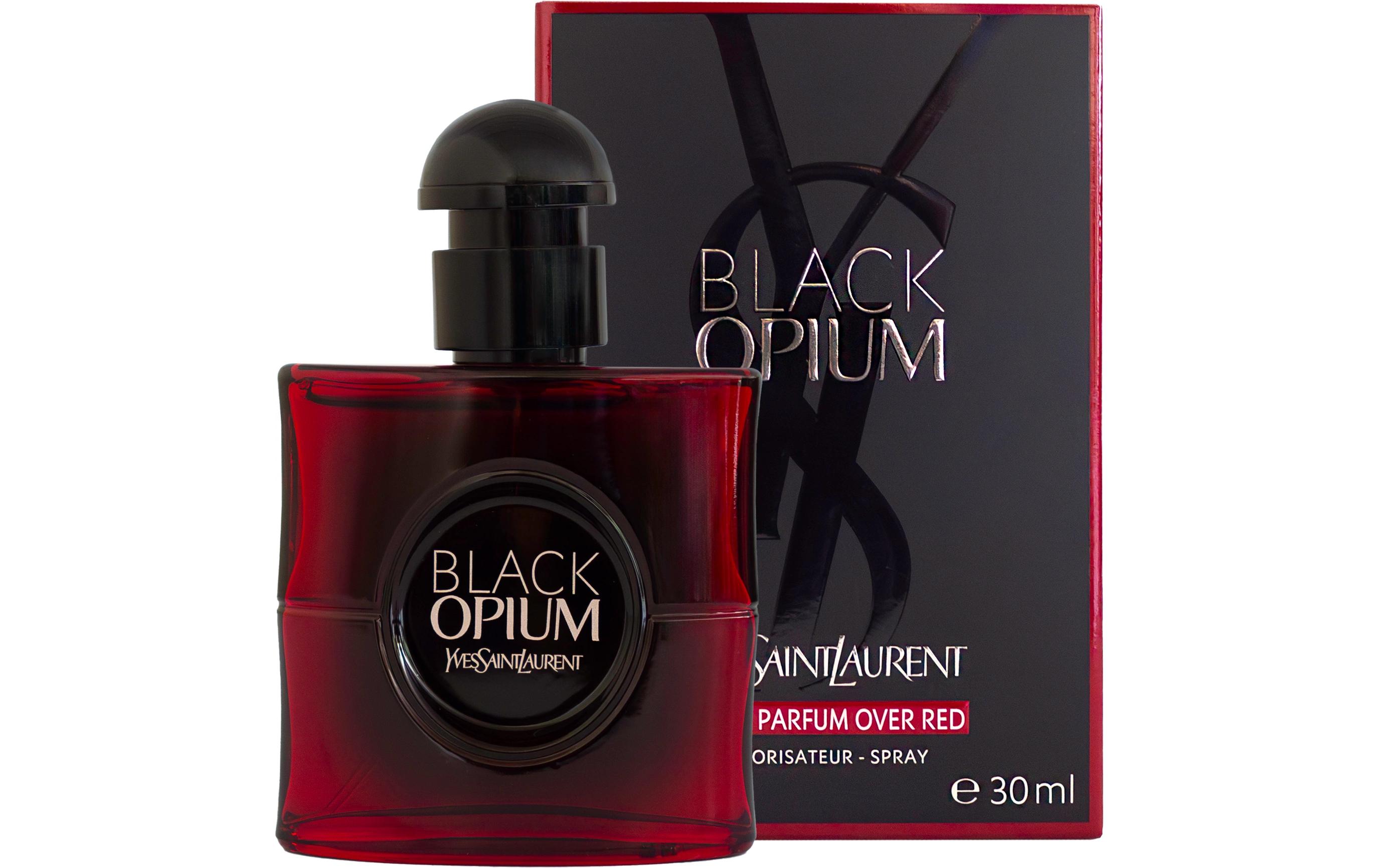Eau de Parfum Black Opium Over Red 30 mlDamenduft ist voller Aufregung, Begierde sowie Provokation