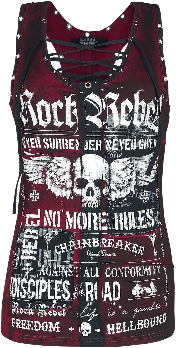 Broken Strings | Rock Rebel by EMP Top