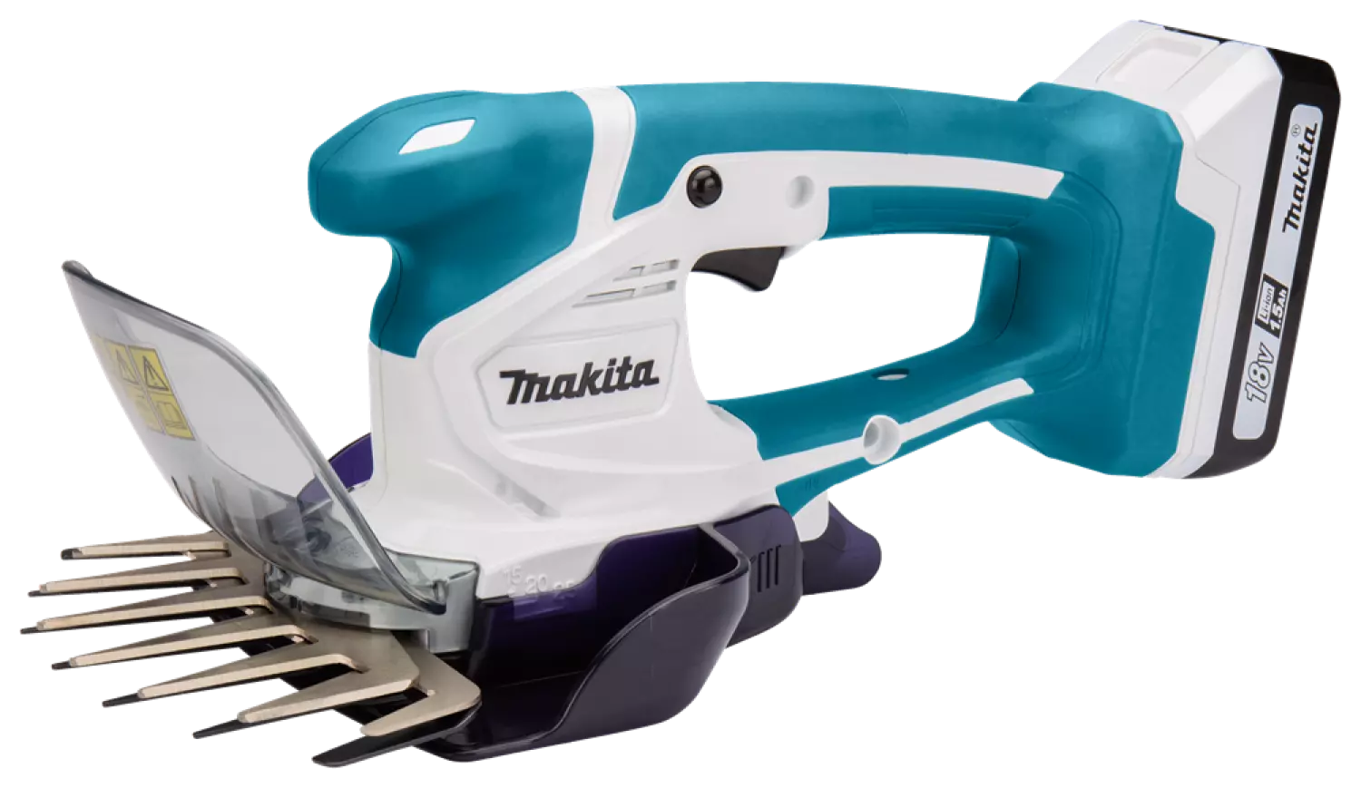 Makita UM603DWY 18V Li-Ion accu grasschaar set (1x 1,5Ah accu)