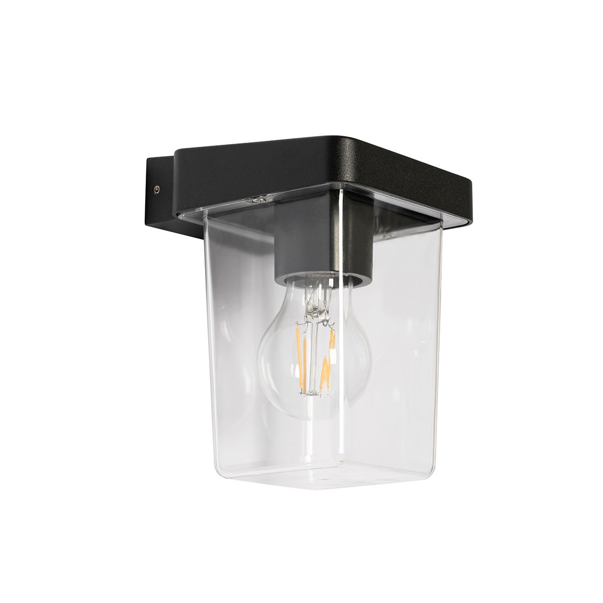Moderne buiten wandlamp zwart IP54 - Chimay