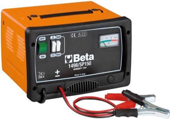 Beta - 1498/Sp150 - Starthulp en Acculader - 12V - Professionele Draagbare Acculader