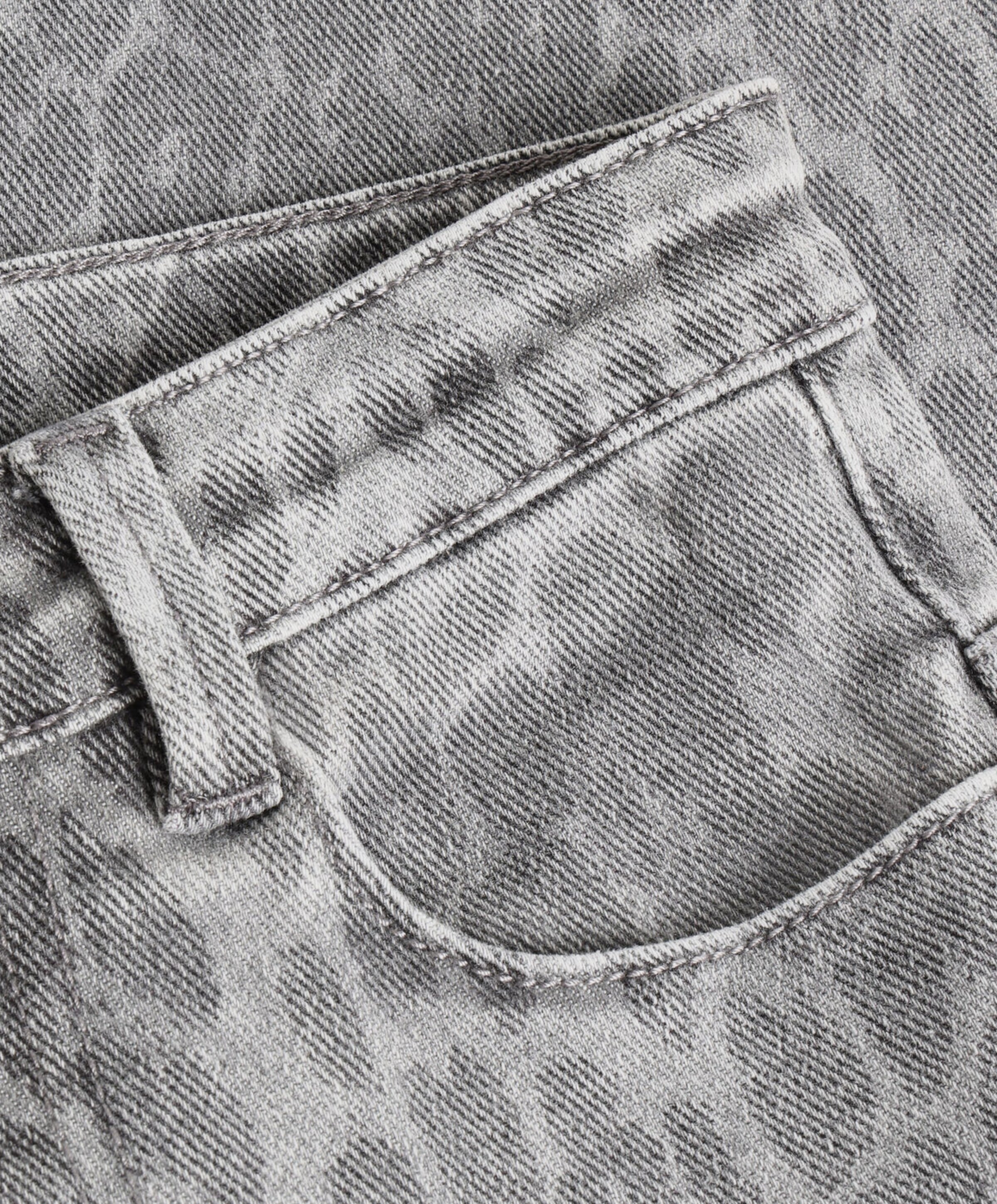 Indian Blue Jeans Wide Fit uniseks jeans  grijs