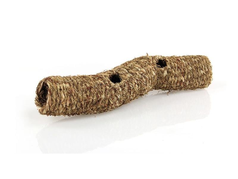 Copacabana Tunnel aus Gras extra lang, 60 x 15 x 10 cm Spieletunnel für Nagetiere