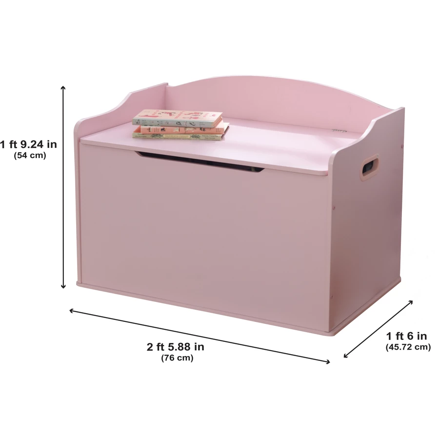 KidKraft® Spielzeugtruhe Austin rosa