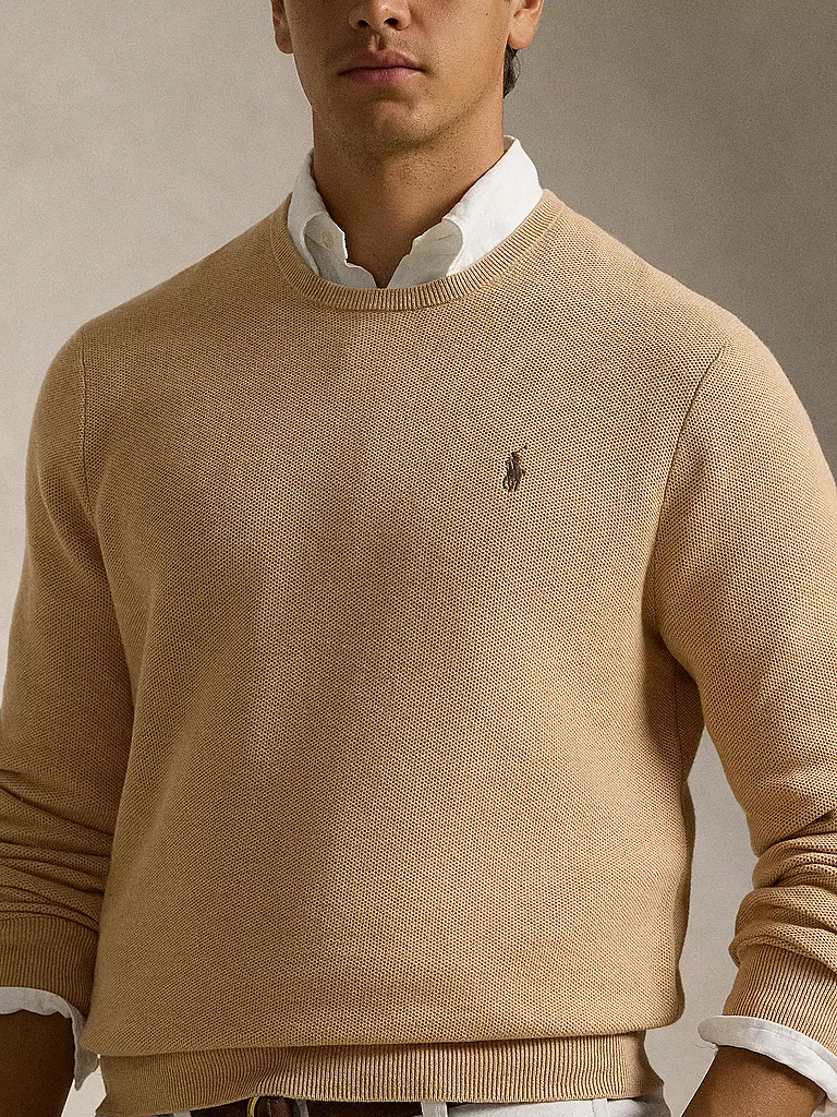 POLO RALPH LAUREN Pullover camel