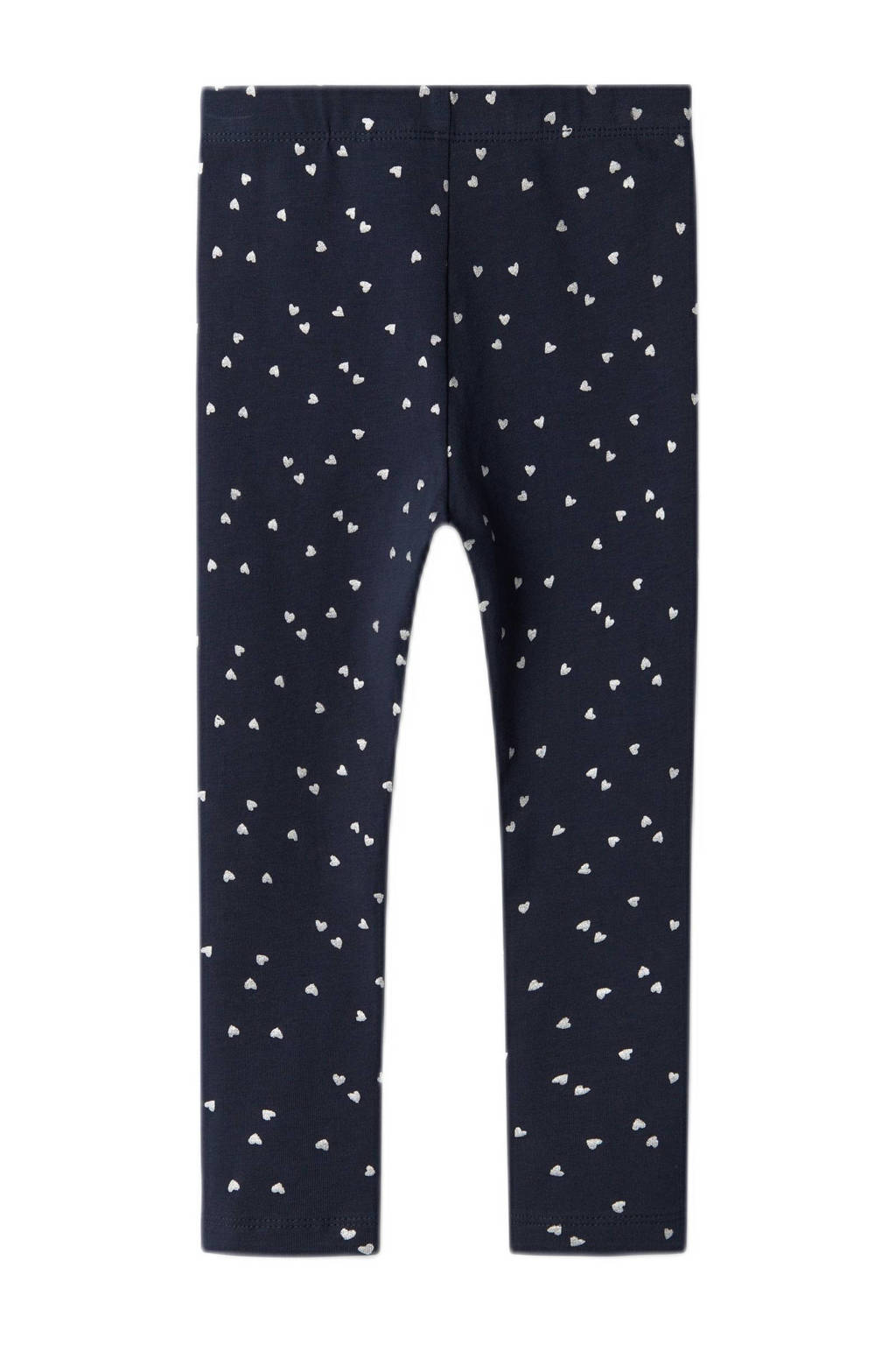NAME IT legging NMFVIVIAN met all over print donkerblauw/grijs