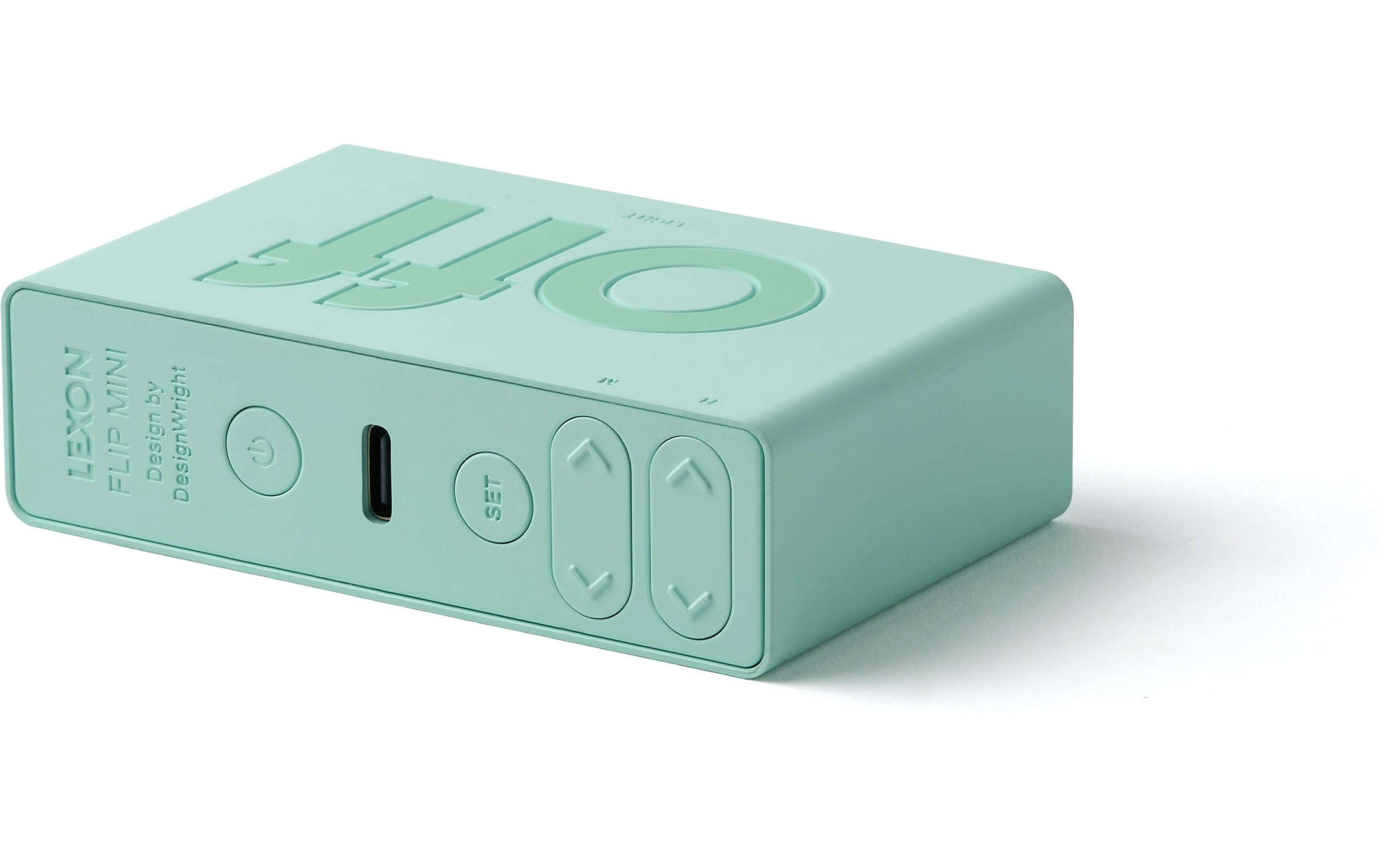 Digitalwecker Flip Mini MintMini LCD-Wecker mit Umkehrfunktion (On/Off)