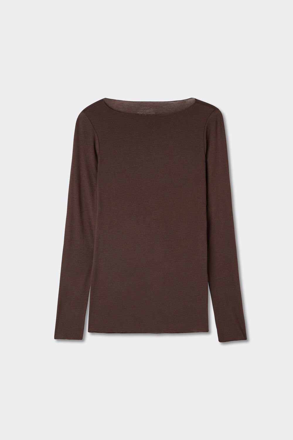 Blusa ultraleve de cashmere com decote canoa