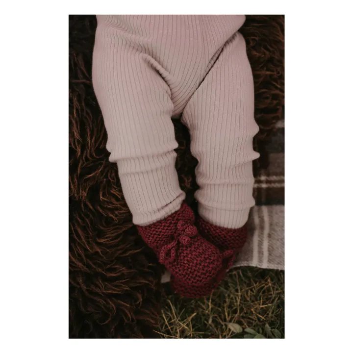 The Simple Folk Legging Côtelé | Vieux Rose
