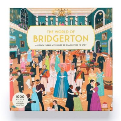 The World of Bridgerton: A 1000-piece jigsaw puzzle with over 30 characters to spot (Jigsaw)