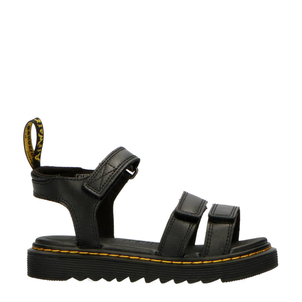 Dr. Martens Klaire J Black T Lamper leren sandalen zwart