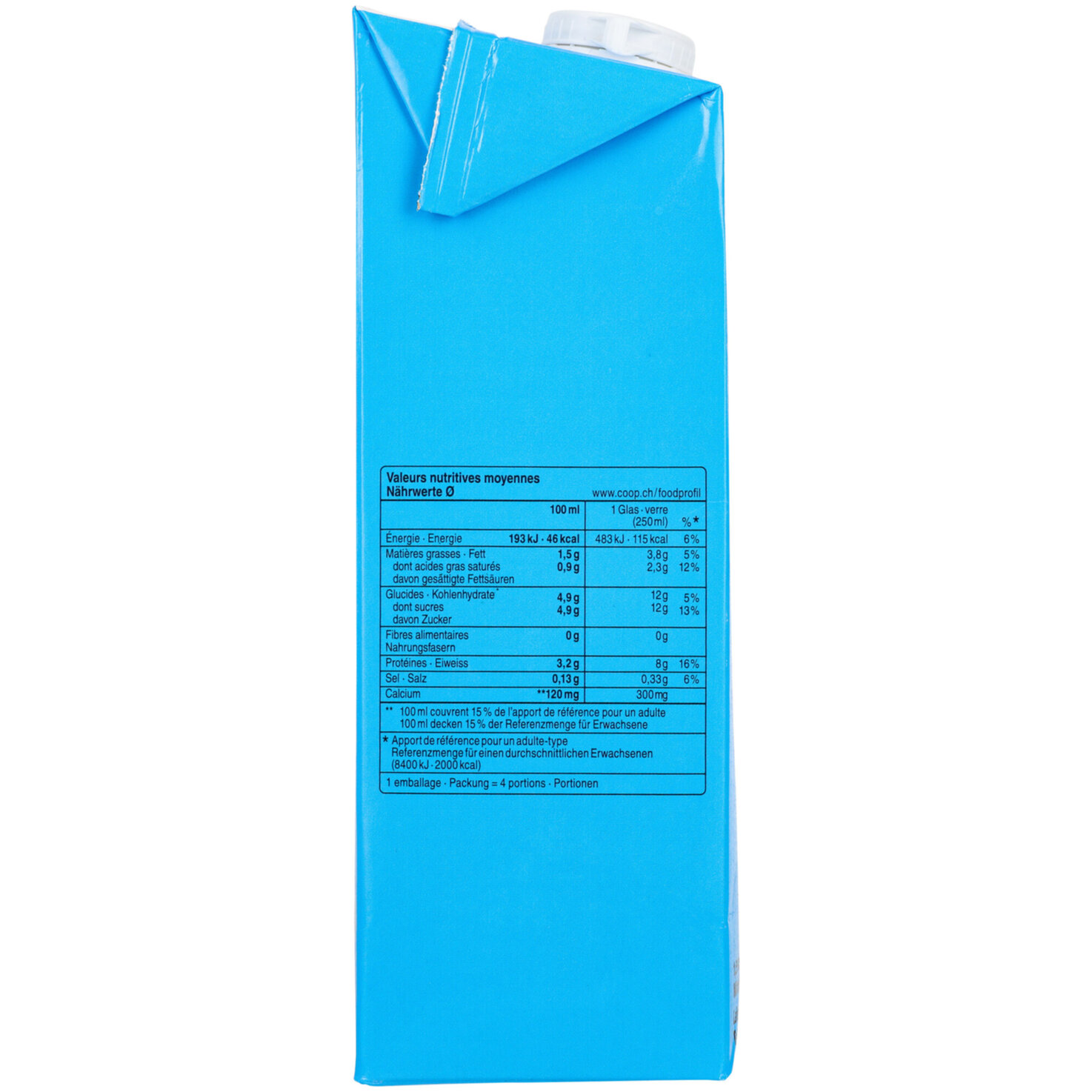 Milchdrink UHT 1.5% Edge IP-Suisse -