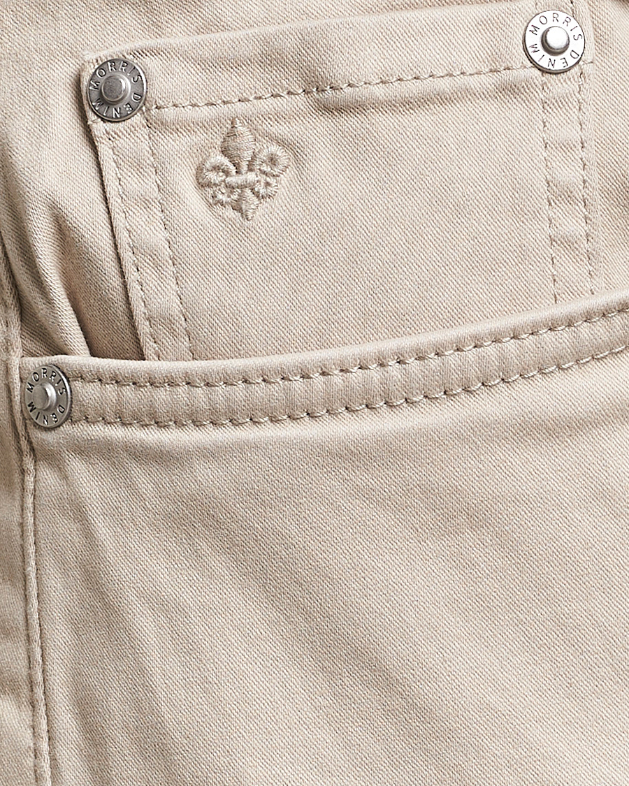 Morris James Brushed 5-Pocket Pant Khaki