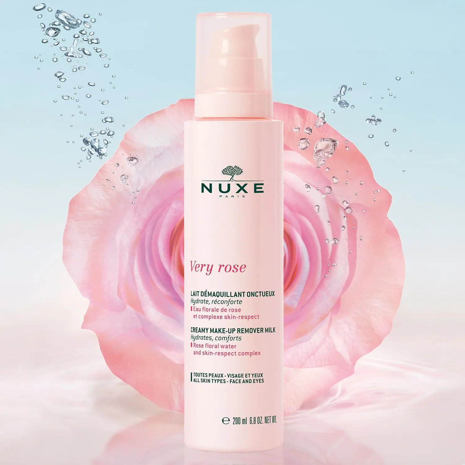 Nuxe - Lait Démaquillant Onctueux Very Rose- Visage