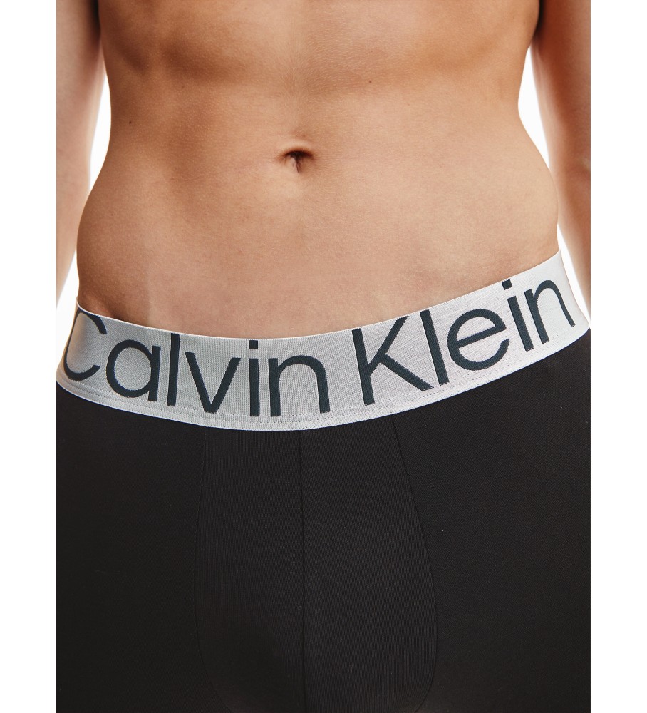 Cuecas Boxer Longas Calvin Klein - Pacote com 3