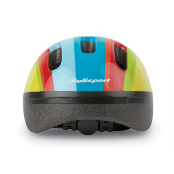 Polisport kinderfietshelm 44/48cm regenboog
