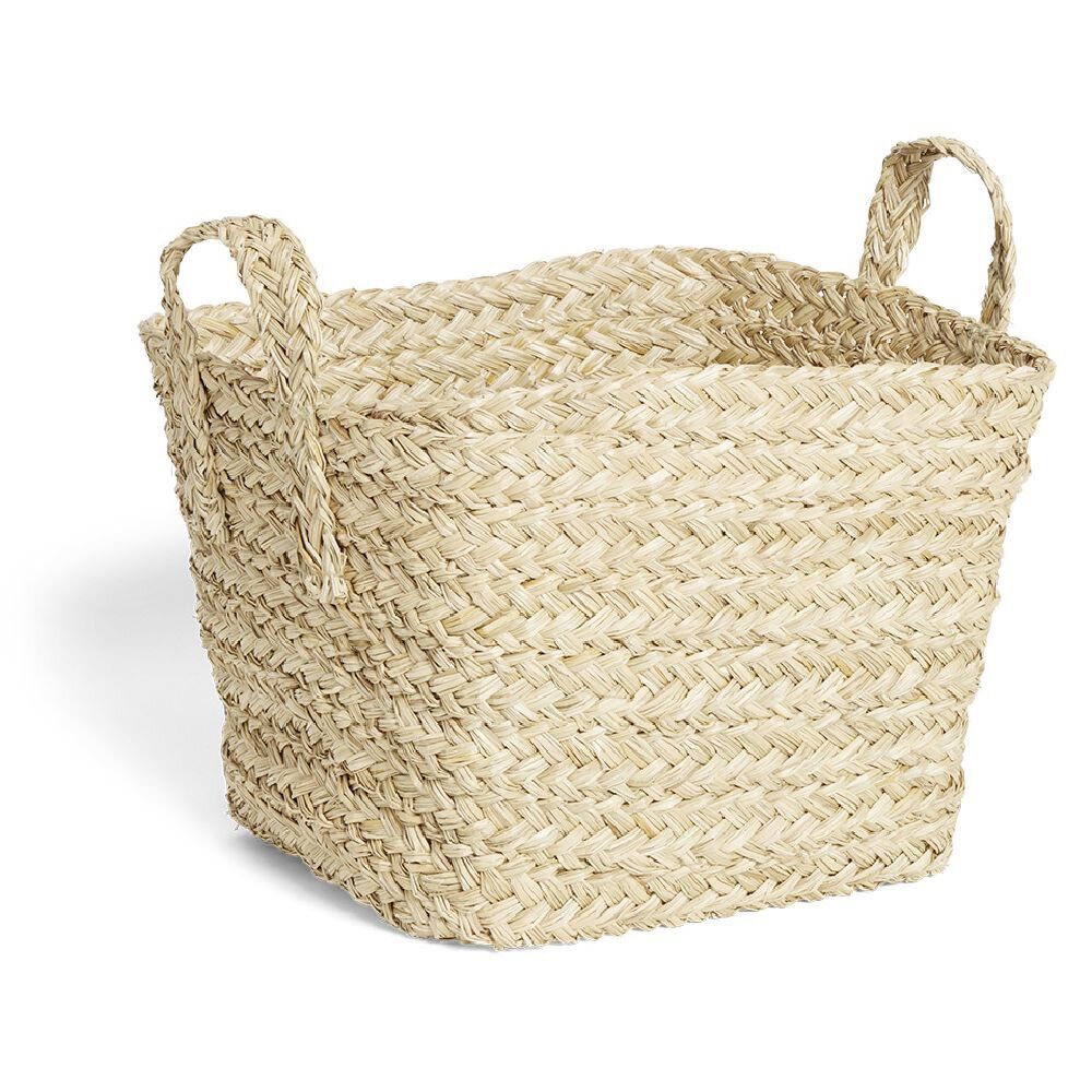 Panière en jacinthe tressée moyen modèle 36x25x29cm