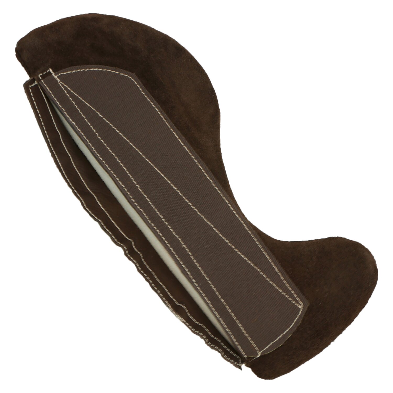SIGNUM Klettpolster für Omega-Pad  - schoko