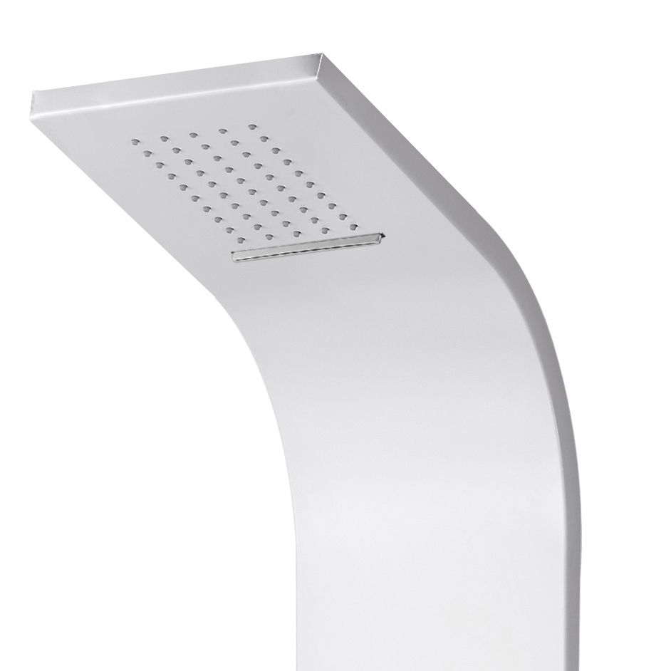 Creavit Aloni thermostatisch douchepaneel wit
