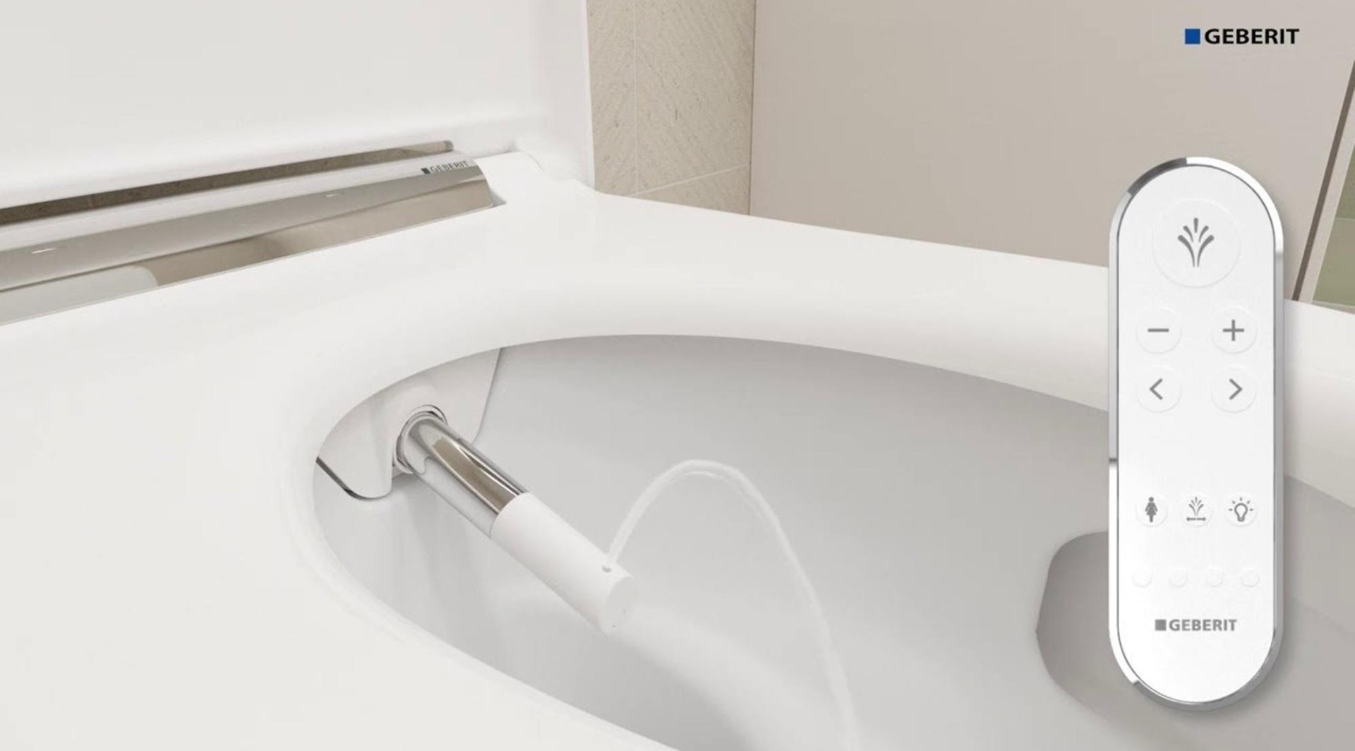 Geberit AquaClean Sela douchewc met softclose zitting alpien wit