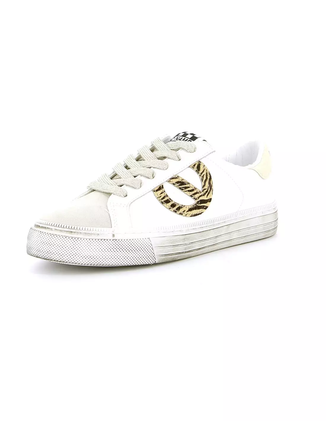 NO NAME STRIKE DISE - Baskets Whitenatural