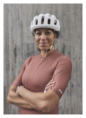 Maillot Manches Courtes Femme Poc Pristine Himalayan Salt Marron
