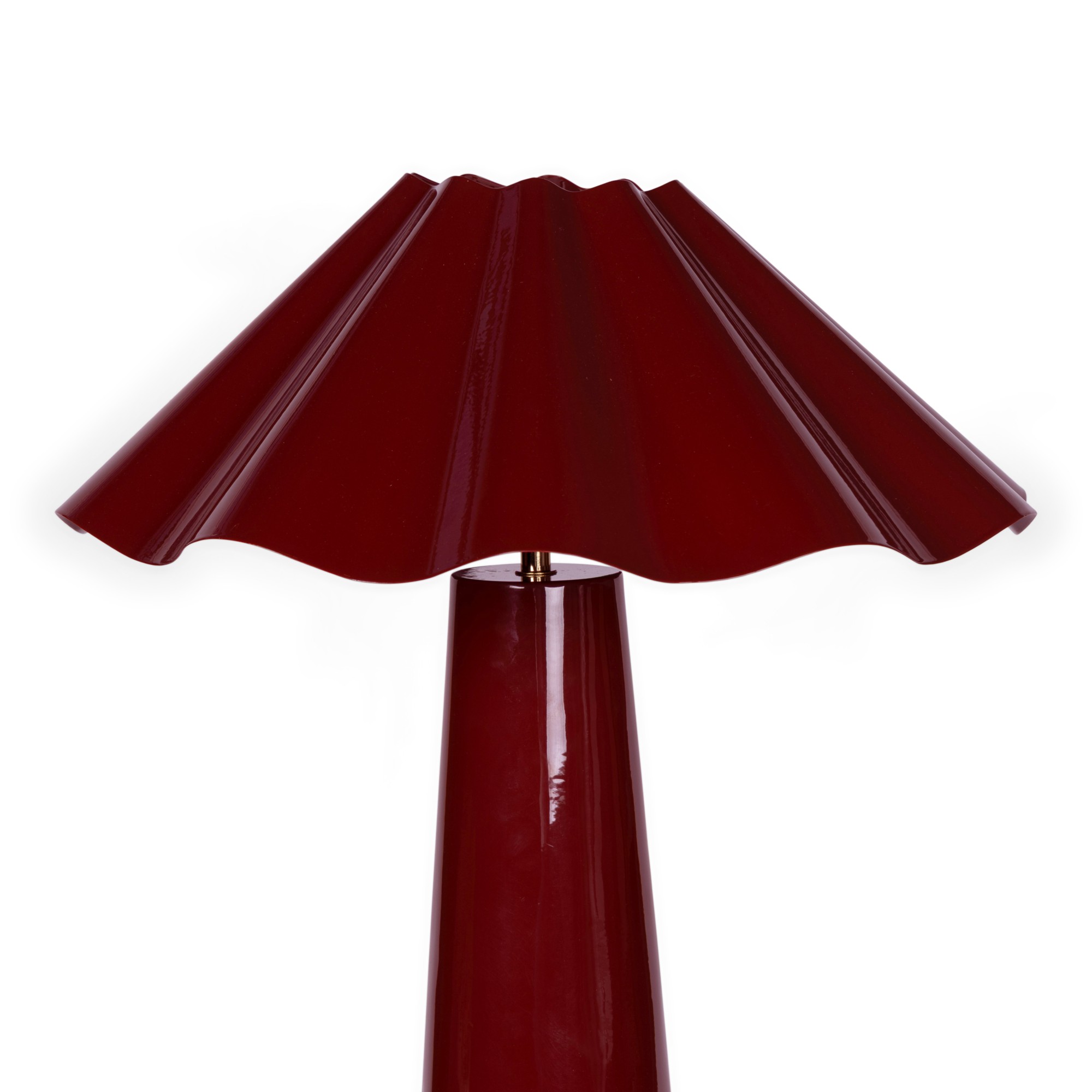 Vloerlamp Adams dark red