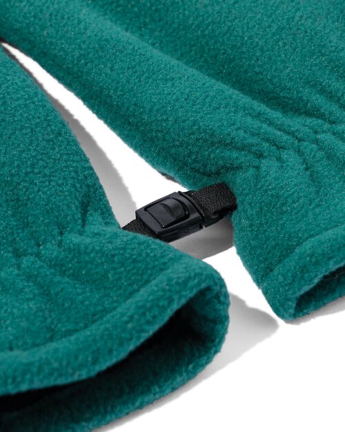 gants pour enfants avec polaire pour écran tactile  vert