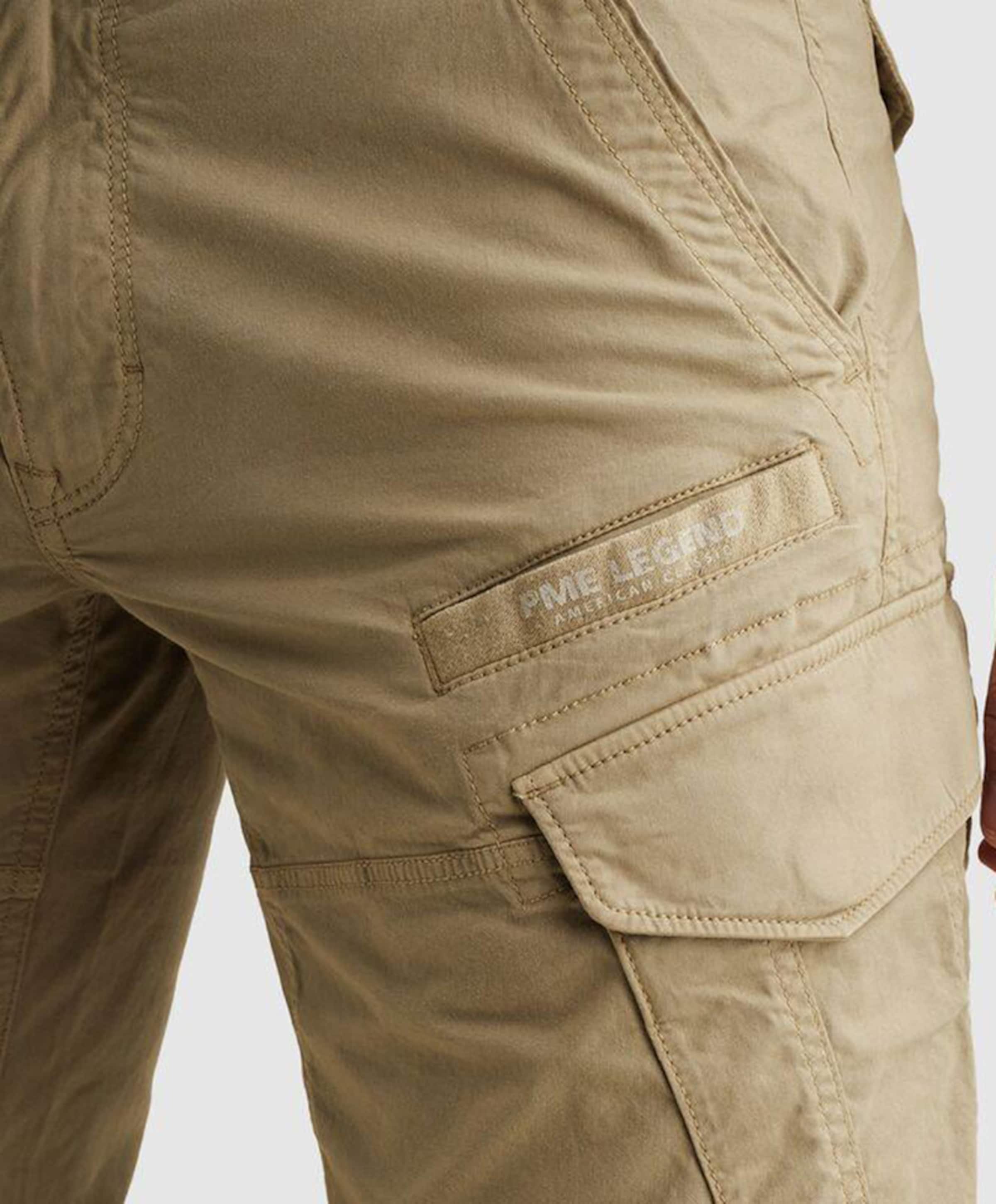PME Legend NORDROP CARGO SHORTS STRETCH TWILL heren korte broek beige