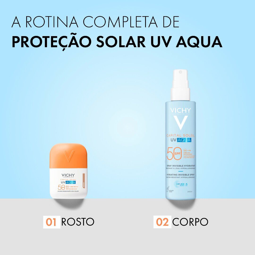 UV Aqua Diário SPF50 com Cor
